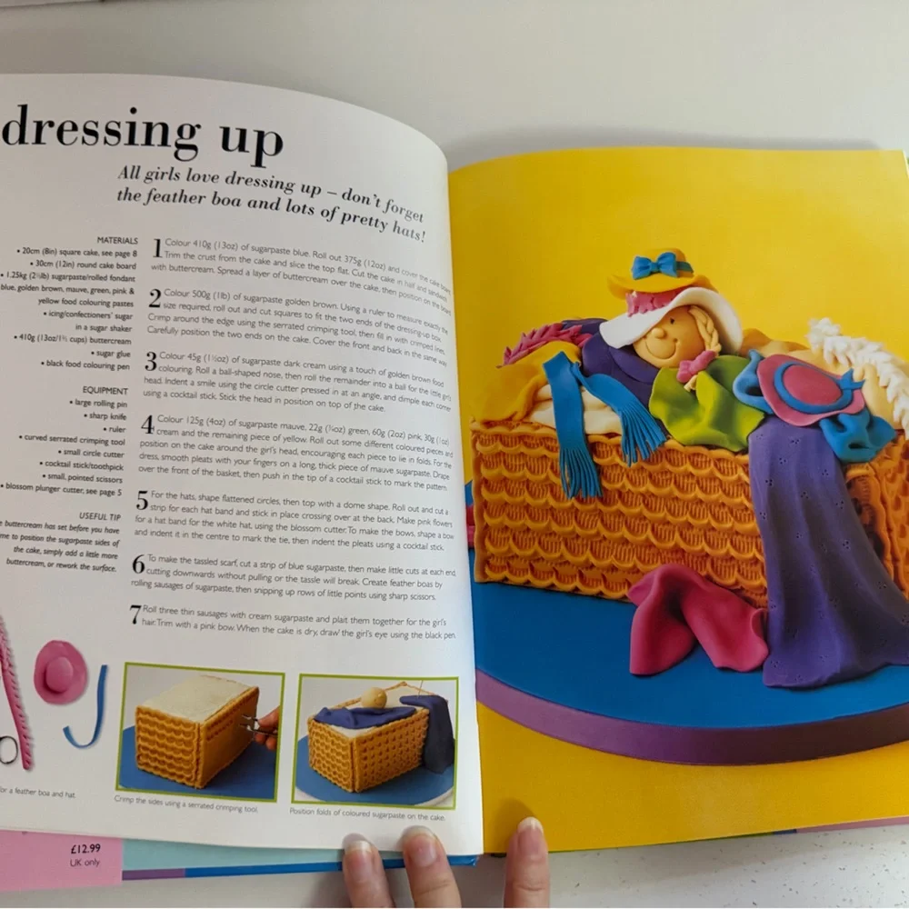 50 Easy Party Cakes Book by Debbie Brown Cake Decorating Cookbook